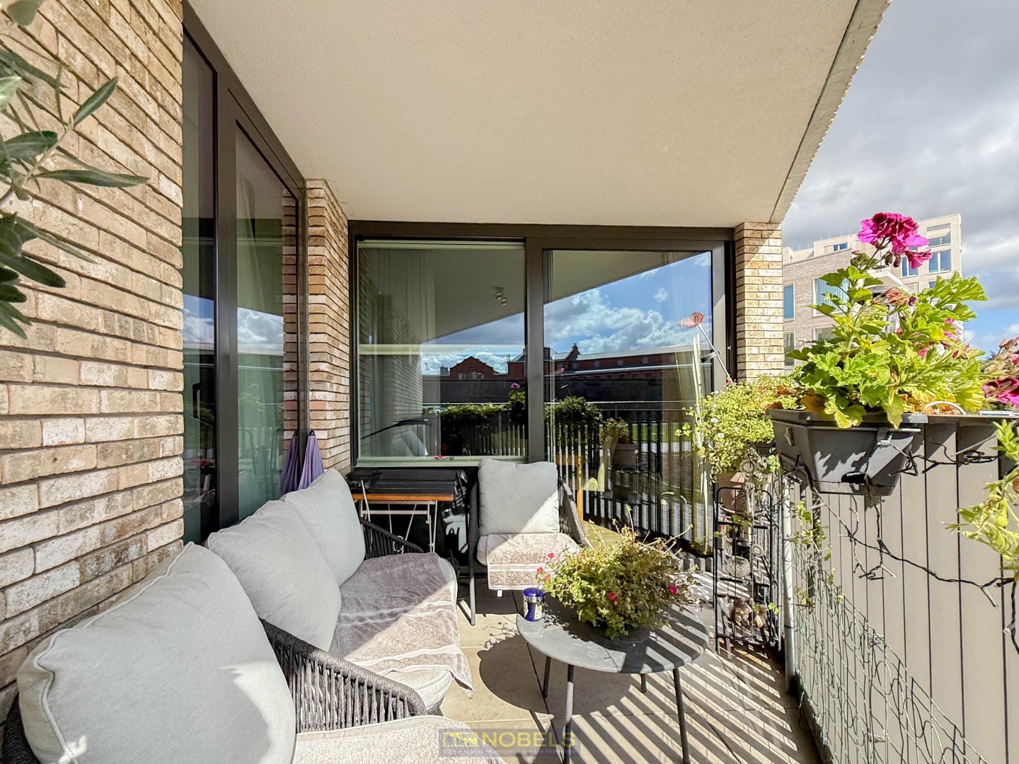 Te koop, zonnig appartement (2018) met 2 slpk, terras &amp; zicht op de Schelde - photo 1