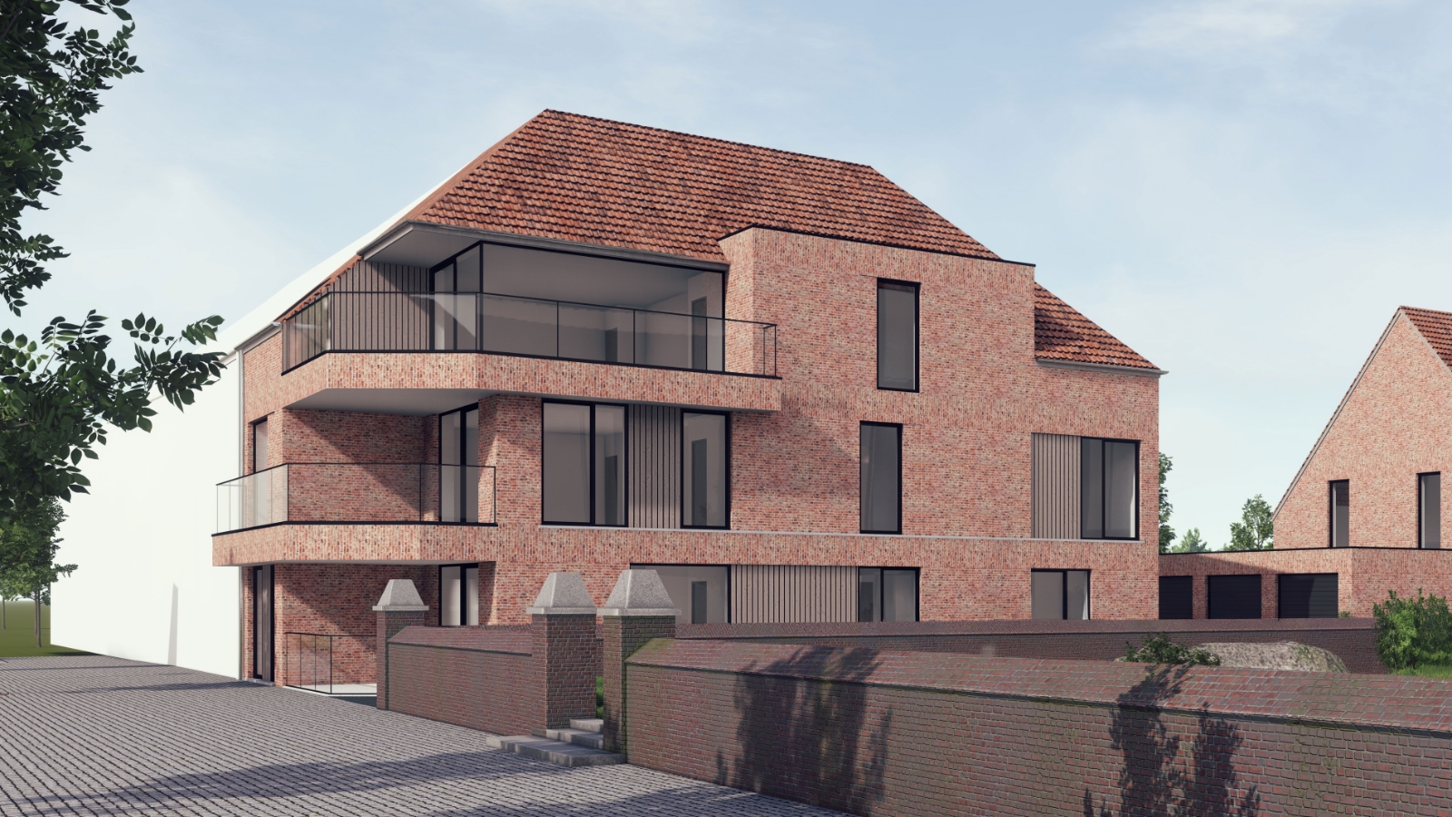 Appartement à vendre à Westrozebeke avec 3 chambres - photo 2
