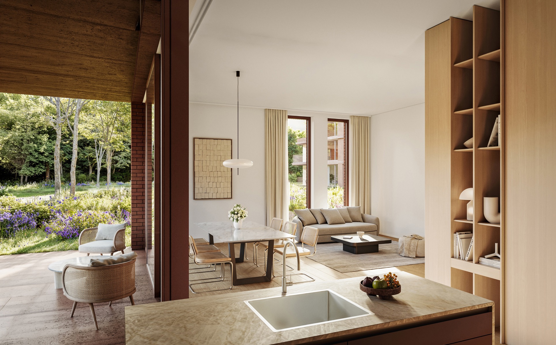 Nieuwbouwwoning met tuin in Villermontpark Kontich - foto 1