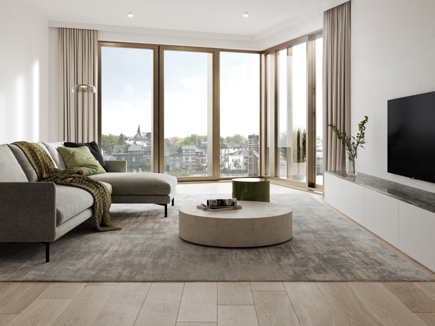 APPARTEMENT met terras, 115m², 2 slaapkamers - Res. B'HIVE - foto 3