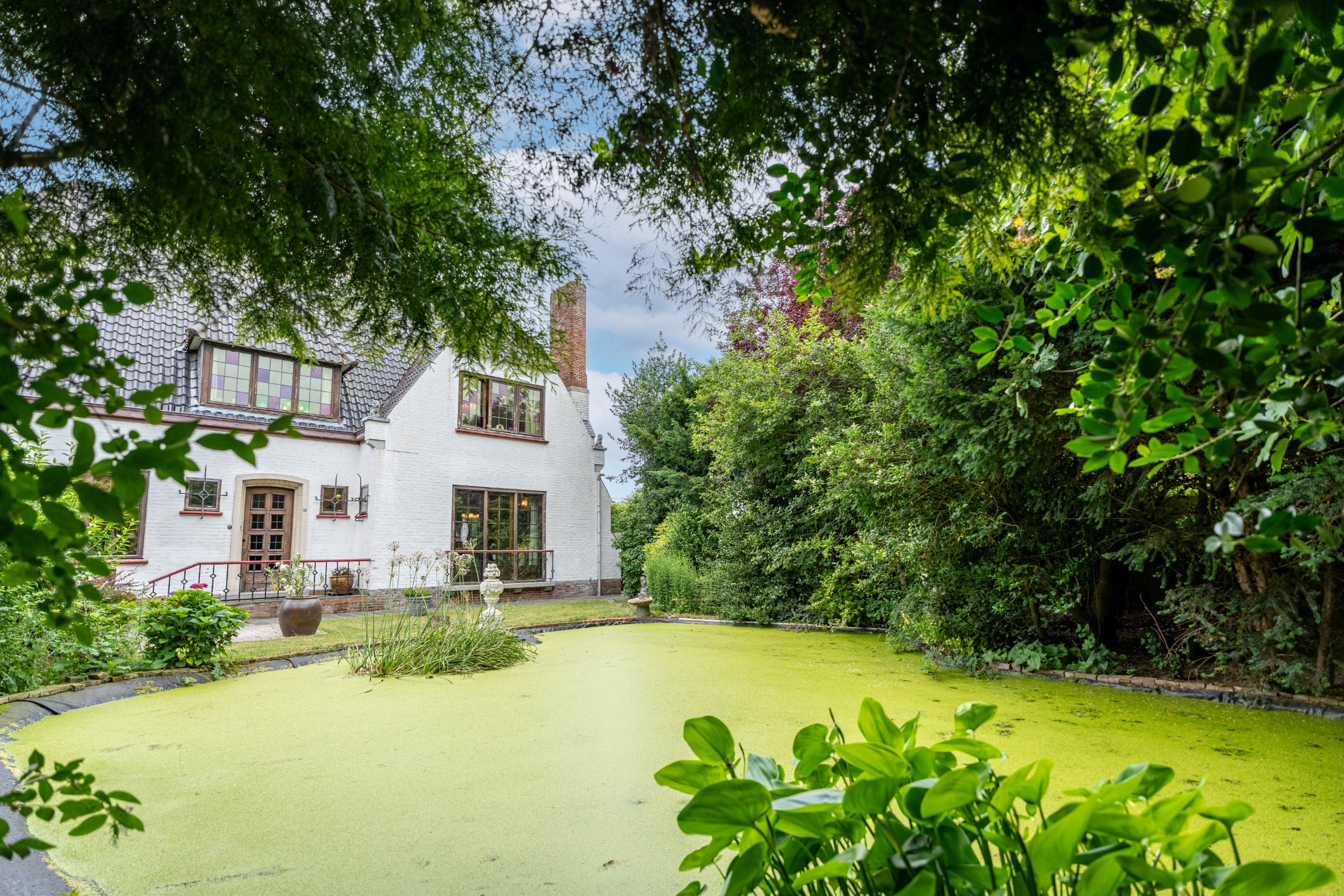 Statige jaren '50-villa met drie loodsen, uitzonderlijke privacy en eindeloze mogelijkheden - foto 4