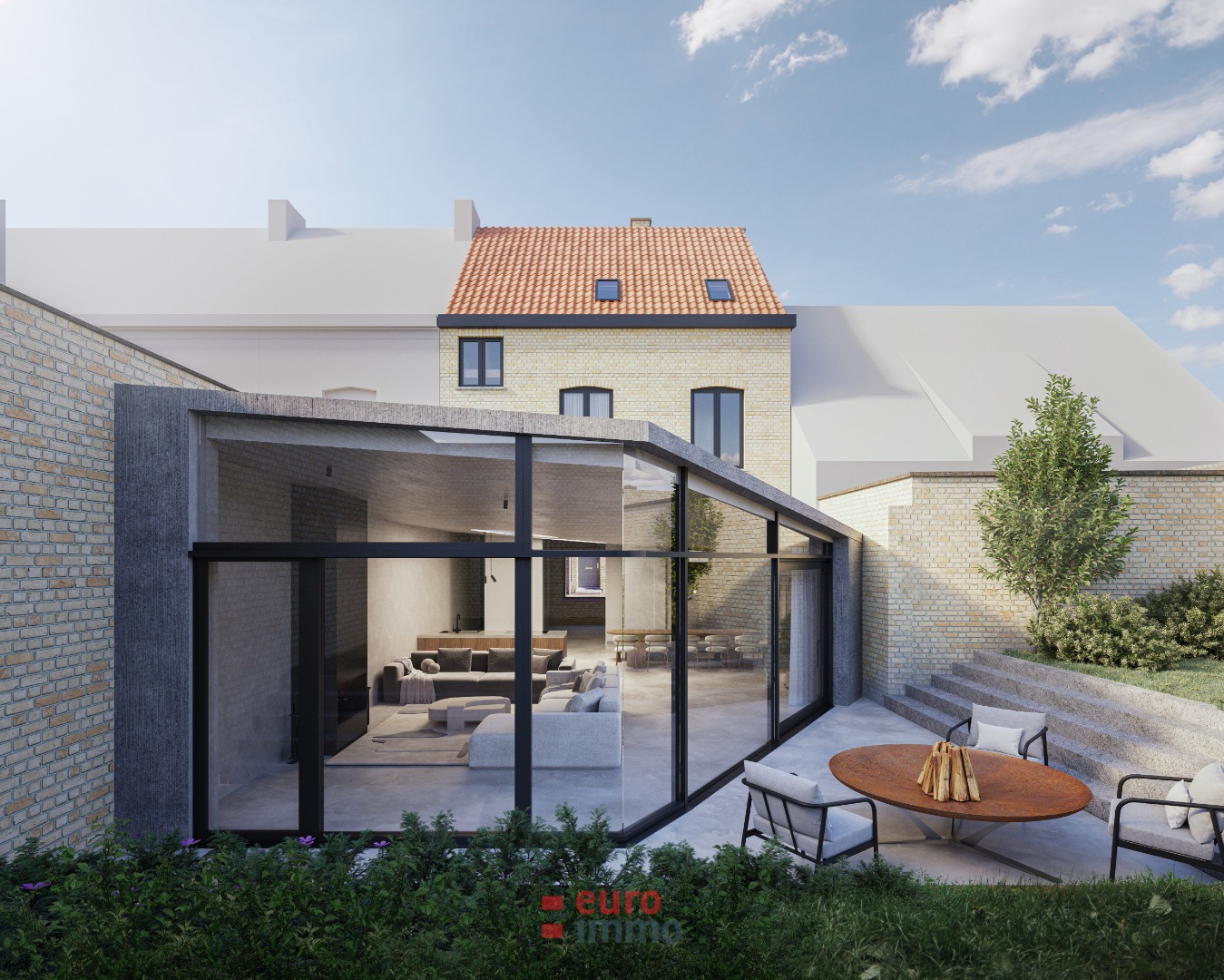 Luxueuze vakantiewoning in de klassieke geel-bruine gevelsteen die binnenkort een parel te Nieuwpoort-stad wordt! - foto 2