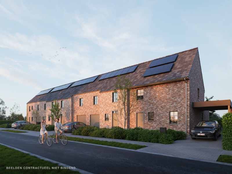 LOT 123 | Gesloten energiezuinige nieuwbouwwoning met 2 slaapkamers, garage en ruime zolder - foto 1