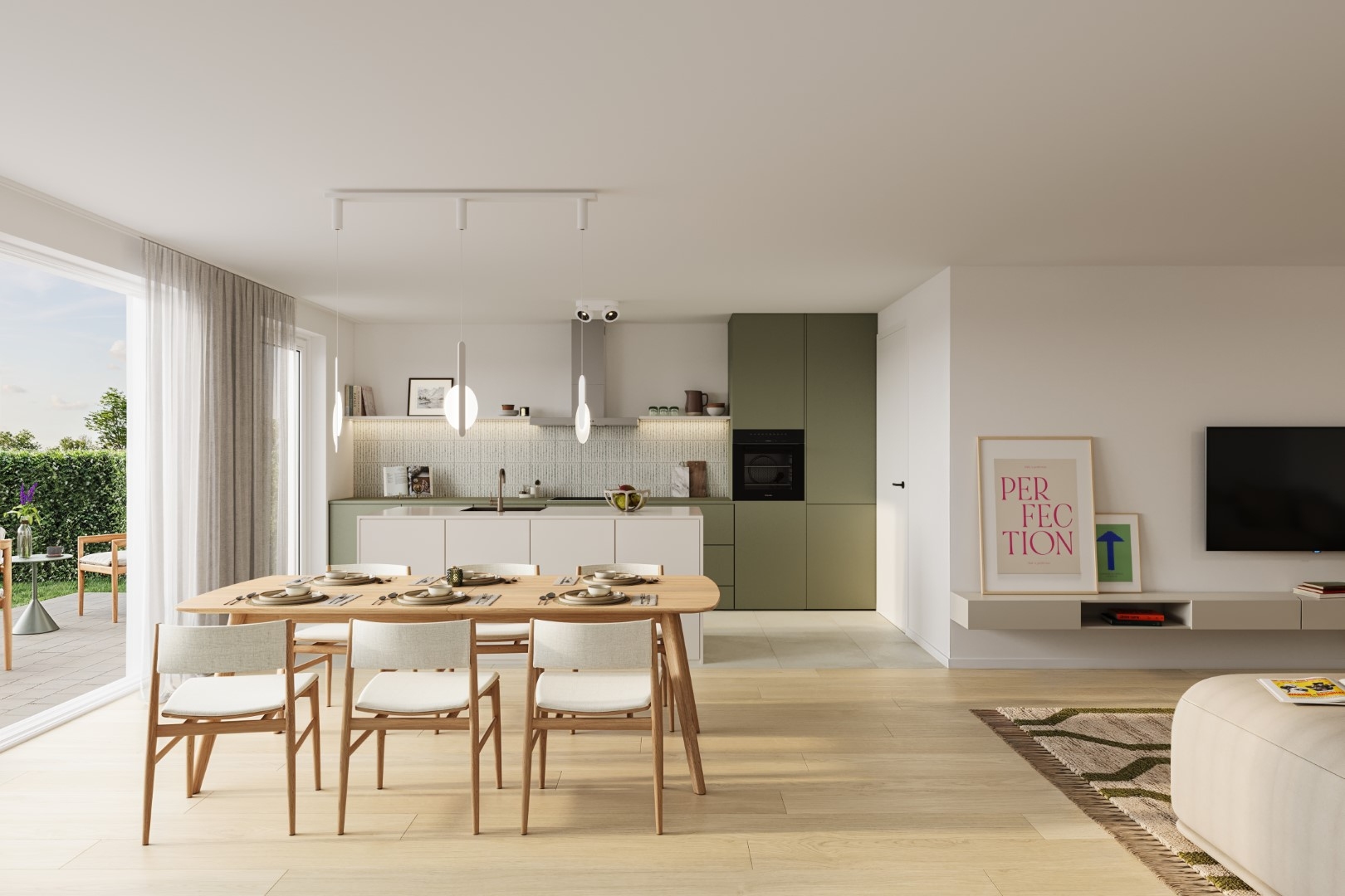 Ruime energiezuinige halfopen bebouwing - foto 3