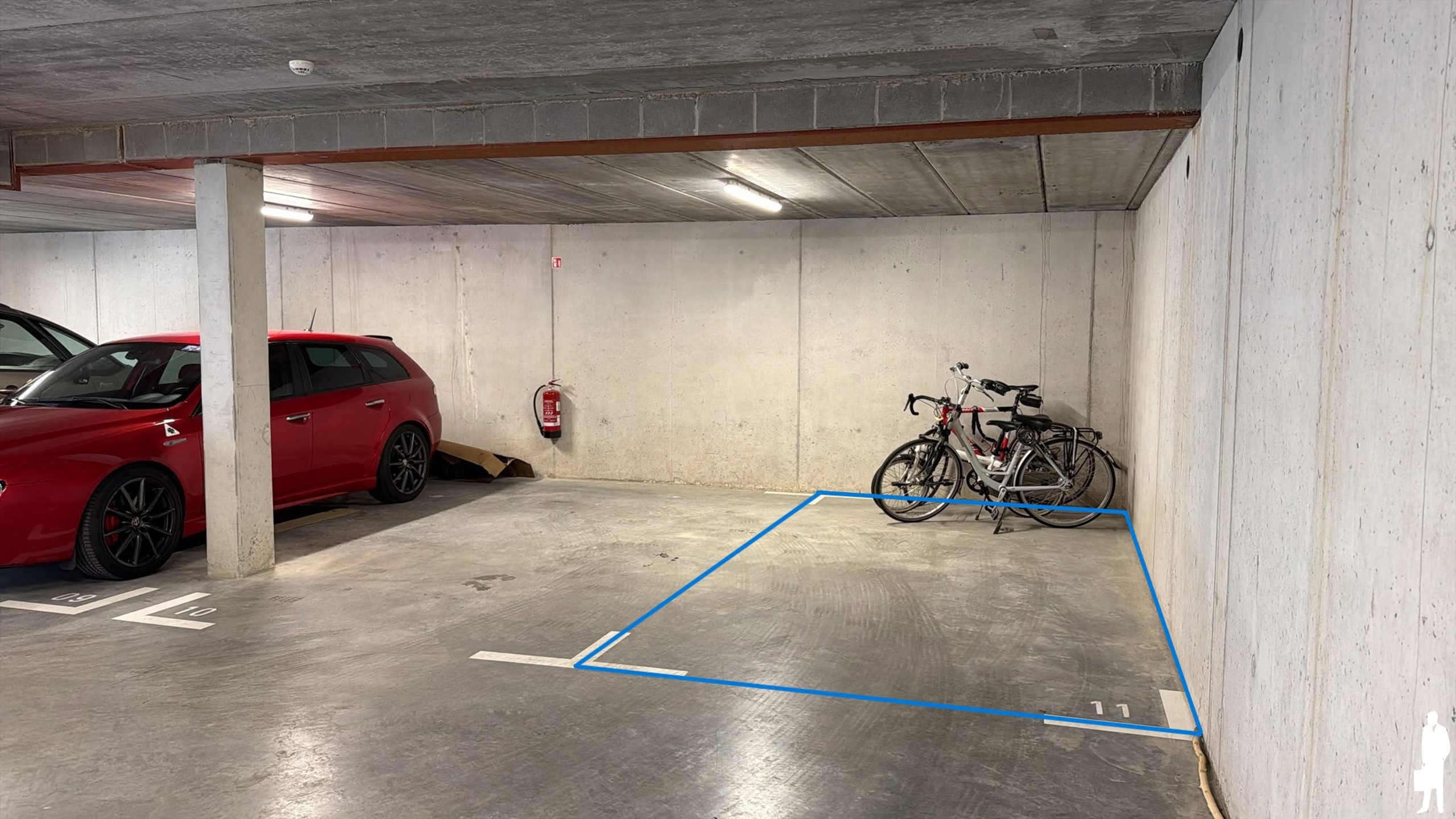 Ruime ondergrondse parkeerplaats in het centrum van Brecht - foto 1