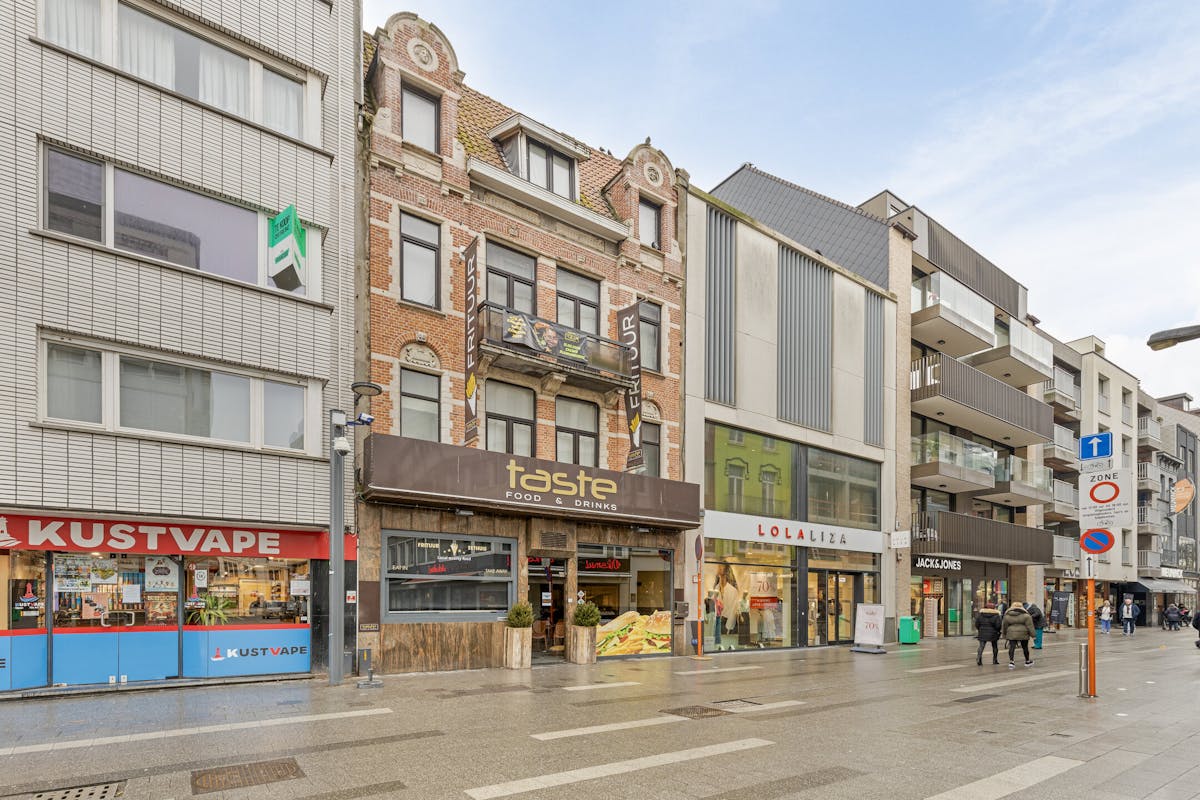 Horecapand op topligging in centrum Blankenberge, Kerkstraat - foto 1