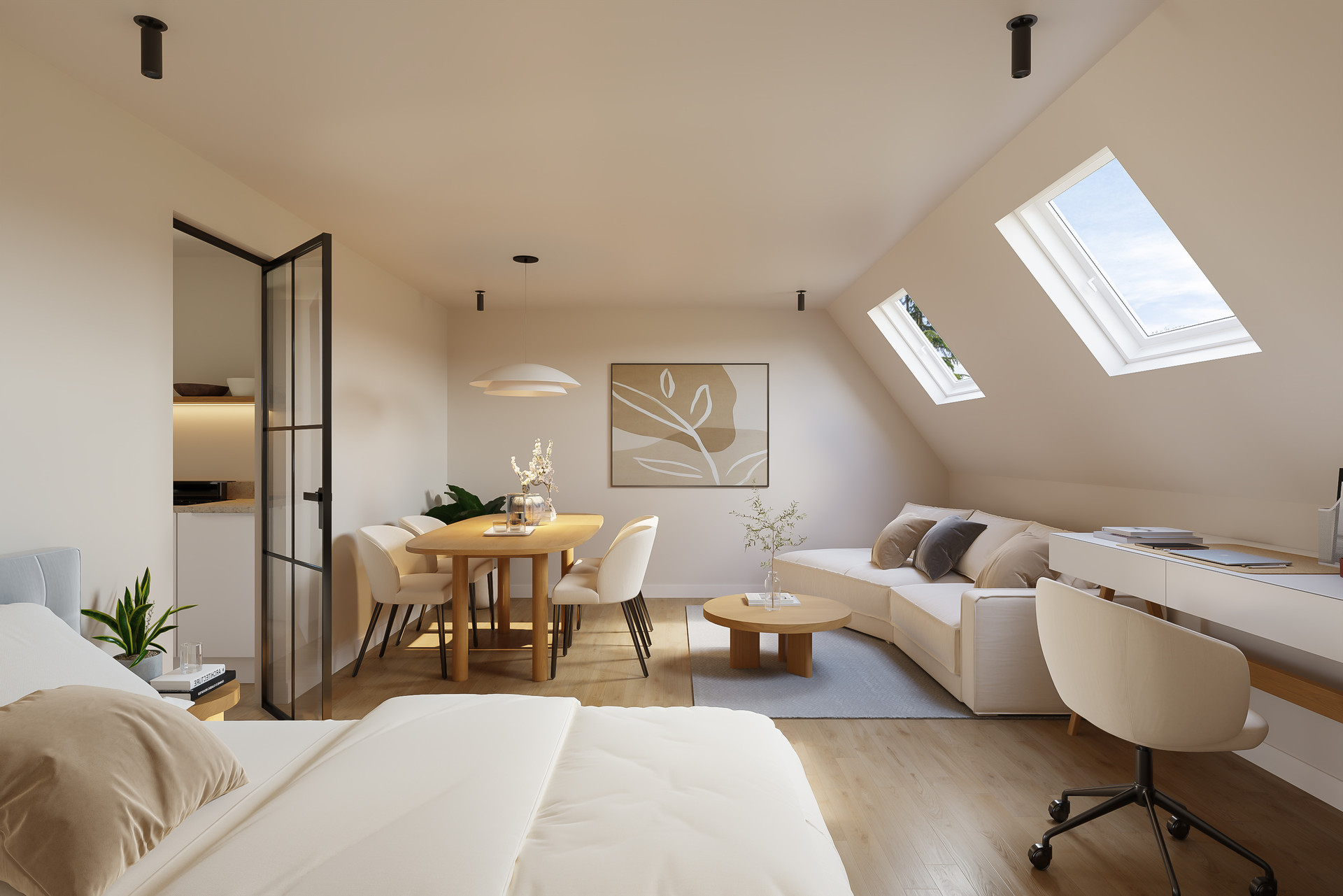 INVESTERINGSPAND VAN 14 VERHUURDE STUDIO'S/APPARTEMENTEN TE LANAKEN. - foto 5