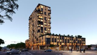 Modern commercieel pand te huur op de grens van Brussel en Vlaanderen. Gelegen naast Vandenborre Kitchen en een meubelwinkel. Troeven: -...