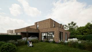 <p><strong>VOORVERKOOPACTIE</strong> – <u>Nu kopen loont dubbel</u><br />Projectontwikkelaar Marchetta kiest voor een andere aanpak: wie in voorverkoop koopt, helpt de bouwer om met veel minder bankkrediet te werken. De rentekost die daardoor wegvalt, steekt Marchetta niet in eigen zak, maar trekt ze volledig af van de verkoopprijs tijdens de voorverkoopactie.<br />Het resultaat: een merkbaar lagere prijs voor uw nieuwe woning, met de volledige zekerheid van de Wet Breyne. U betaalt enkel naarmate er gebouwd wordt, en uw aankoop is wettelijk beschermd. Dit is een <strong>korting </strong>van maar liefst<strong> €31.191</strong> (incl aankoopkosten) voor woning 4.<br />Deze voorverkoopprijzen gelden slechts tot 31/12. Neem contact met ons op voor meer informatie of een afspraak: 011 39 90 50 - info@jansenrealestate.be.</p><p>Project Brethei is gelegen in één van de groenste en mooiste straten van Genk en is ook heel centraal gelegen. De ligging in combinatie met de doordachte indeling van de woningen zorgt voor een perfect thuisgevoel. De moderne woningen hebben massa's lichtinval, ruimte in overvloed en zeer degelijke afwerking. Kun je ergens mooier wonen dan in de Glimlachstraat?</p><p><u> Woning 4</u><br /> De woning beschikt over een ruim perceel van 4a95ca en heeft een bewoonbare oppervlakte van 207m². Er is een carport met directe toegang tot de woning. De toegang tot de carport en de achterdeur is aan de achterzijde voorzien. Dit is een doodlopende straat en een heel gezellige woonomgeving. Bijzonder rustig maar ook veilig en kindvriendelijk. De voordeur is aan de kant van de Bretheistraat.</p><p>Het <u>gelijkvloers </u>is als volgt ingedeeld: Inkomhal met ruimte voor vestiaire, slaapkamer/bureelruimte, apart toilet en trap naar verdiep, ruime living met open keuken met geweldige lichtinval. Achterinkom met technieken en een tweede berging. Verder is er ook een inpandige fietsenberging voorzien die ook als tuinhuis gebruikt kan worden. Carport met toegang tot de achterdeur.</p><p>Op de <u>verdieping </u>zijn er 3 slaapkamers en de masterbedroom is voorzien voor een dressing te plaatsen. Er is nog een apart toilet, een douchekamer met douche en enkele lavabo en een grote badkamer met ruimte voor een bad, inloopdouche en een dubbele lavabo.</p><p>Het project bestaat uit slechts 6 halfopen bebouwingen en ze worden volledig afgewerkt met topmaterialen. Kies je graag de materialen zelf en laat je het werk aan de bouwheer over? Dat is hier helemaal mogelijk! De woningen hebben een woonoppervlakte van om en bij de 200m², 4 slaapkamers waarvan 1 op het gelijkvloers. Deze slaapkamer kan ook perfect gebruikt worden als bureelruimte. Twee badkamers. De percelen variëren rond 5 are. De tuinen worden grotendeels aangelegd inclusief carport, oprit, draadafsluiting én zelfs een schuifpoort met loopdeur. De binnenafwerking wordt volledig tot in de puntjes verzorgd en kan nog gekozen worden door de koper.</p><p>De nieuwbouwwoningen dragen uiteraard allemaal het BEN-label. Dit betekent dat ze bijna-energieneutraal zijn. Er wordt zo weinig mogelijk energie verbruikt en er wordt hernieuwbare energie geproduceerd. Een goed geïsoleerde buitenkant en een vooruitstrevende technische installatie binnenin verzekeren je van een laag verbruik en dus energiezuinig wonen. Vloerverwarming met een warmtepomp wordt voorzien.</p><p>Interesse in een ruime, energiezuinige moderne nieuwbouwwoning? Neem dan contact met ons op voor meer informatie of een afspraak: 011 39 90 50 - info@jansenrealestate.be. Wij ontzorgen je ook voor de verkoop van je huidige woning.</p>