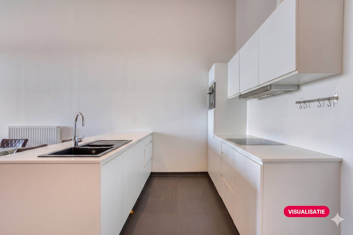 Loft-appartement één slaapkamer in voormalig fabrieksgebouw - foto 5