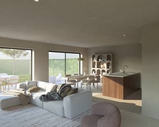 In het prachtige Waasmunster bieden wij twee moderne halfopen nieuwbouwwoningen aan, kwalitatief opgetrokken met oog voor hedendaagse architectuur. Deze woningen worden casco verkocht, wat u de unieke vrijheid geeft om de verdere afwerking volledig af te stemmen op uw eigen smaak en budget.<br />Dankzij de uitstekende bereikbaarheid naar de E17 combineert u hier rustig wonen met een vlotte verbinding.<br />Elke woning beschikt over ruime en lichtrijke leefruimtes, waar grote raampartijen zorgen voor een aangename natuurlijke lichtinval. Aansluitend beschikt u hier over een fraaie tuin, de ideale plek om tot rust te komen en te genieten.Daarnaast zorgt de inpandige garage voor heel wat gebruiksgemak en biedt deze extra parkeer- en opbergruimte.<br />Op de verdieping bevinden zich drie volwaardige slaapkamers, een aparte dressing en een ruime badkamer die voldoende plaats biedt voor zowel een douche als een ligbad.<br />Bent u creatief ingesteld en op zoek naar een woning die u volledig naar eigen wensen kan inrichten?<br />Twijfel dan niet en contacteer ons voor meer informatie of een bezoek ter plaatse.