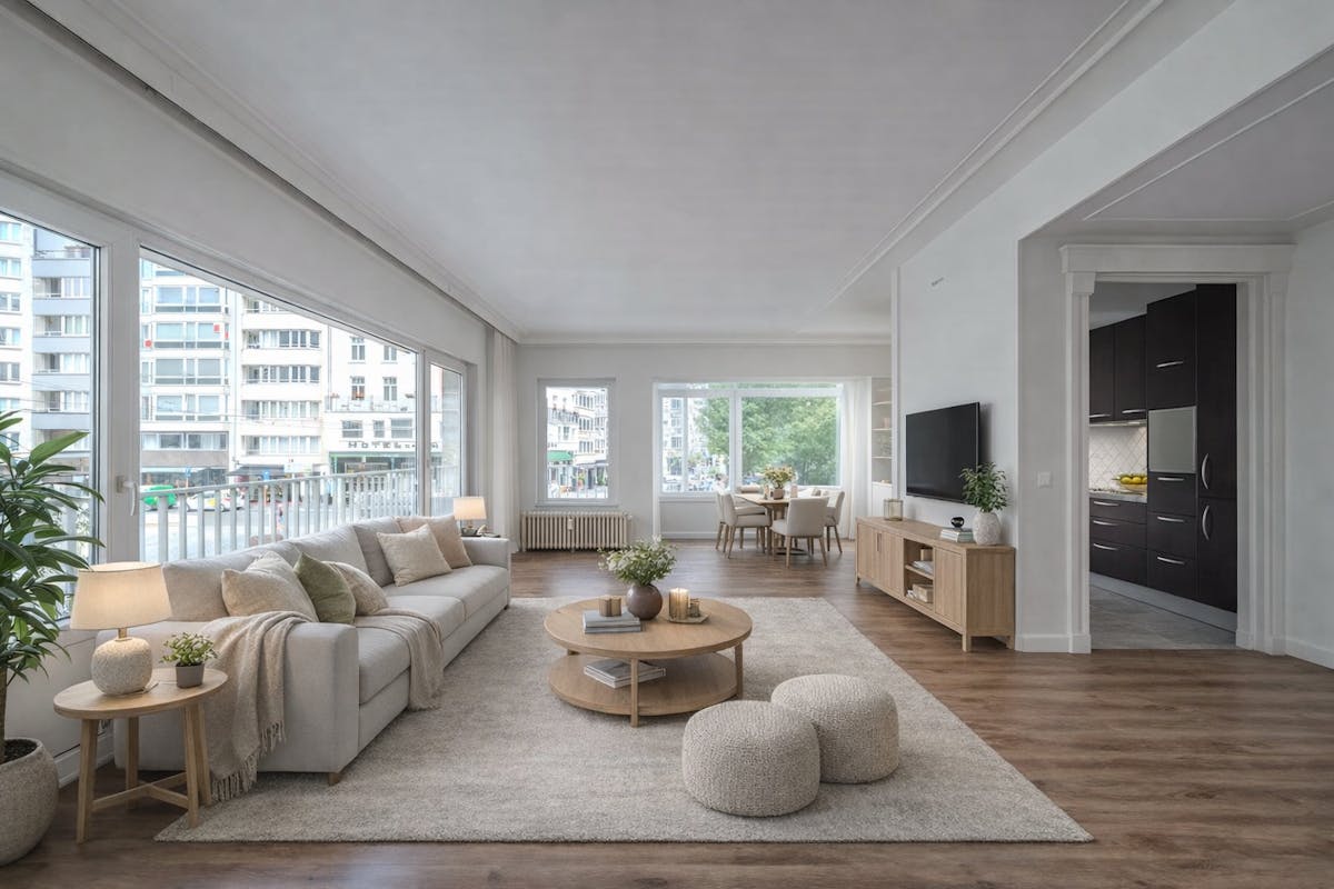 Lichtrijk hoekappartement te centrum Oostende - foto 4