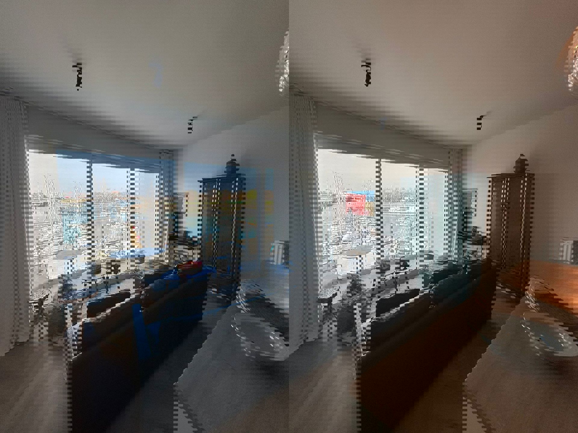 Gemeubeld appartment met frontaal zicht op de haven - foto 4