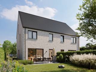 <h3><span>WELKOM OP ONZE OPENDEUR 0P ZATERDAG 20 JUNI VAN 10u TOT 14u</span></h3><h3><span>Jouw nieuwe thuis in Hof ter Heiken</span></h3><p><span>Deze woning maakt deel uit van </span><span>Hof ter Heiken</span><span>, een kleinschalig en duurzaam woonproject waar energiezuinig wonen, hedendaags comfort en een groene leefomgeving centraal staan. Dankzij de doordachte architectuur en kwalitatieve afwerking geniet je hier van een woning die volledig is afgestemd op het moderne gezinsleven.</span></p><p><span>Troeven van deze woning:</span></p><ul><li><span> Type: halfopen bebouwing</span></li><li><span> Doordachte indeling met ruime en lichtrijke leefruimtes</span></li><li><span> 3 volwaardige slaapkamers </span></li><li><span> ruime zolder (56m²), creatie extra kamers mogelijk</span></li><li><span> Private tuin met terras en fietsenberging</span></li><li><span> 2 private parkeerplaatsen</span></li><li><span> Energiezuinig dankzij geothermie en 4 zonnepanelen</span></li><li><span> Gebouwd volgens de nieuwste energienormen voor een lage energiefactuur</span></li><li><span> Vandaag nog de mogelijkheid om de afwerkingsmaterialen naar eigen smaak te kiezen</span></li><li><span> De woning bevindt zich in een vergevorderd bouwstadium, waardoor een snelle oplevering mogelijk is</span></li><li><span> Beslis vandaag en geniet binnenkort van een instapklare nieuwbouwwoning, zonder jarenlang te moeten wachten</span></li></ul><p><span> </span></p><p><span>Ontdek hieronder de specifieke indeling, oppervlaktes en kenmerken van deze woning en laat je verrassen door de unieke combinatie van duurzaam wonen, hedendaags comfort en een uitzonderlijke ligging in het groen.</span></p>