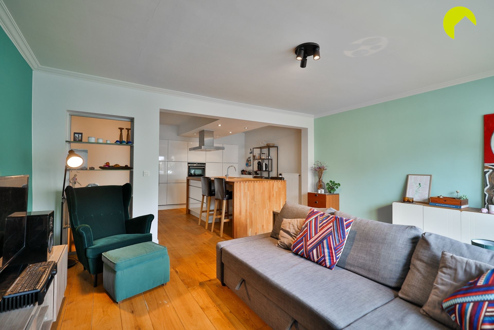 Gelijkvloers tweeslaapkamerappartement in Edegem! - foto 4