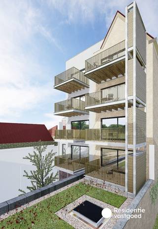 Residentie SILO blaast de voormalige graansilo’s aan de Vaartstraat nieuw leven in. Dit markante gebouw, jarenlang een herkenningspunt bij het binnenrijden van Gistel, wordt met respect voor zijn industriële verleden getransformeerd tot een exclusief en kleinschalig woonproject met slechts 10 entiteiten. Hierbij ligt de nadruk op kleinschaligheid, kwaliteit en een unieke woonbeleving in een iconisch kader, waar karakter, architectuur en hedendaags wooncomfort naadloos samenkomen. Kortom: u woont hier niet in een klassiek appartementsgebouw, maar in een uniek stukje Gistels erfgoed!<br /><br />De authentieke uitstraling van de voormalige silo blijft duidelijk voelbaar en wordt gecombineerd met een hoogwaardige afwerking, duurzame materialen en energiezuinige technieken. Zo bent u verzekerd van een comfortabele en toekomstgerichte woonomgeving, met alle nodige winkels, scholen en openbaar vervoer op wandelafstand. Bovendien geniet u van een vlotte verbinding naar de E40, Oostende en de kust.<br /><br />Het appartement beschikt over een inkomhal met apart gastentoilet, een lichtrijke leefruimte met zithoek, een aparte ingerichte keuken met eethoek, een praktische wasberging, een overloop, één slaapkamer, een ingerichte badkamer en een terras langs de achterzijde van het gebouw.<br /><br />Wenst u meer informatie? Wij maken graag tijd voor een persoonlijk gesprek!<br />Ref. MI25145<br /><br />Neem voorsprong met een vrijblijvende schatting via:<br />www.residentievastgoed.be/gratisonlineschatten<br /><br />Residentie SILO – uniek wonen op een plek met een verhaal.<br /><br />www.residentie-silo.be