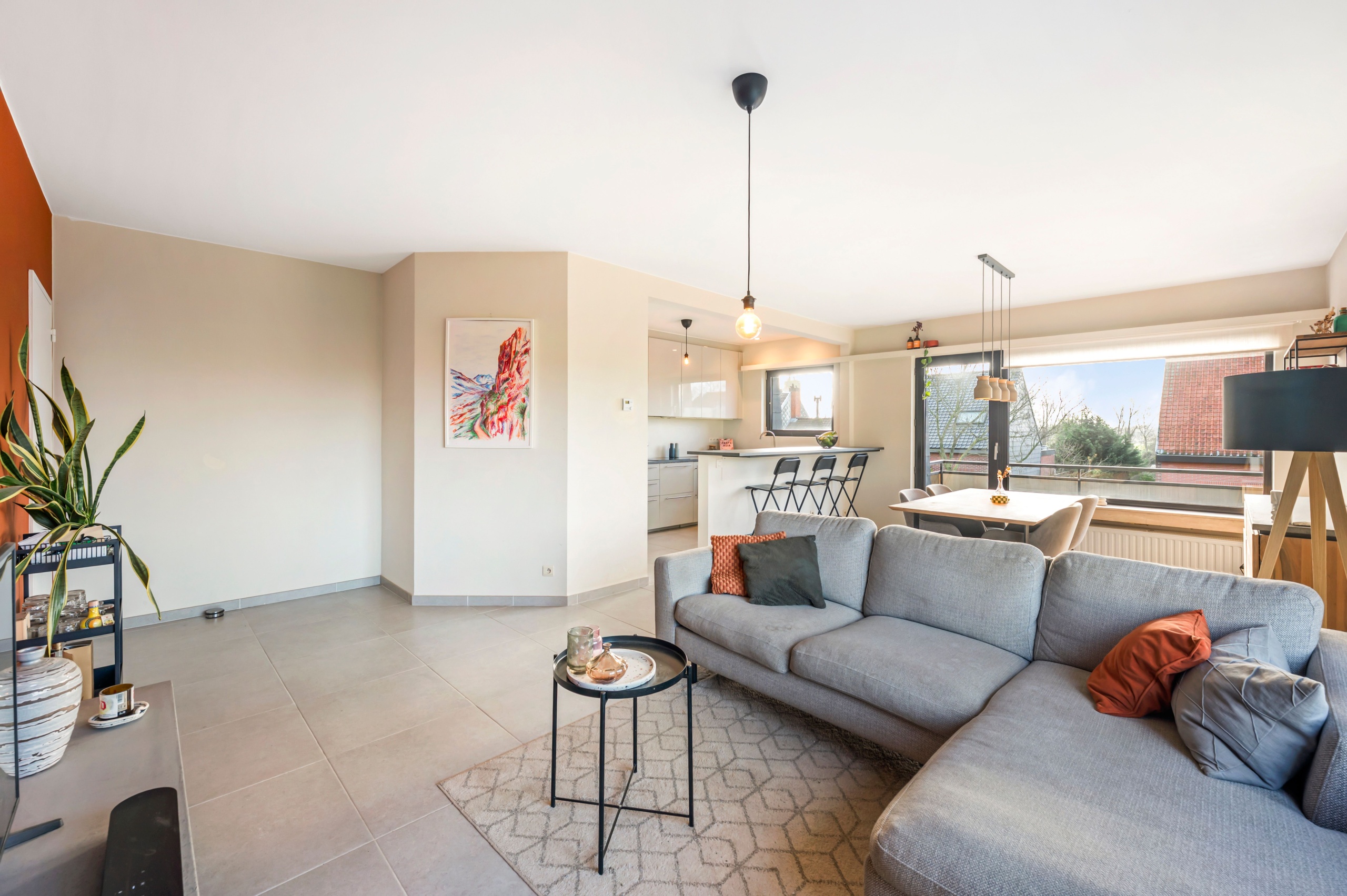 Lichtrijk hoekappartement met 3 slaapkamers en garagebox in Ekeren! - foto 3