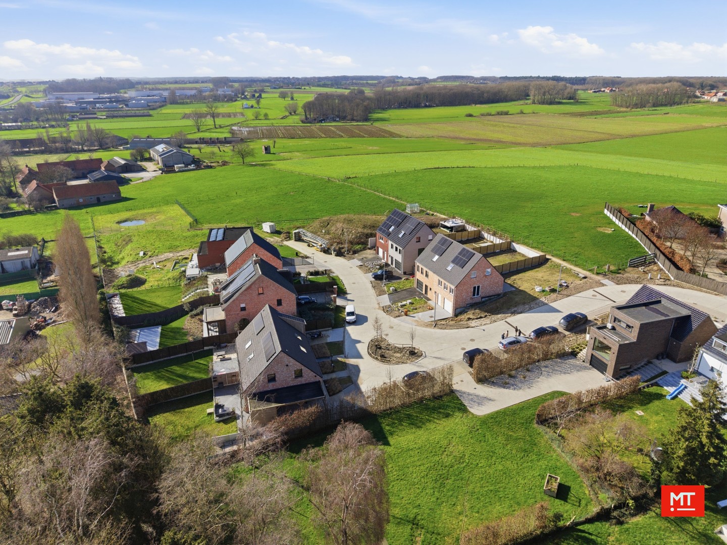 2 nieuwbouwwoningen met landelijk verzicht in Beselare - foto 1