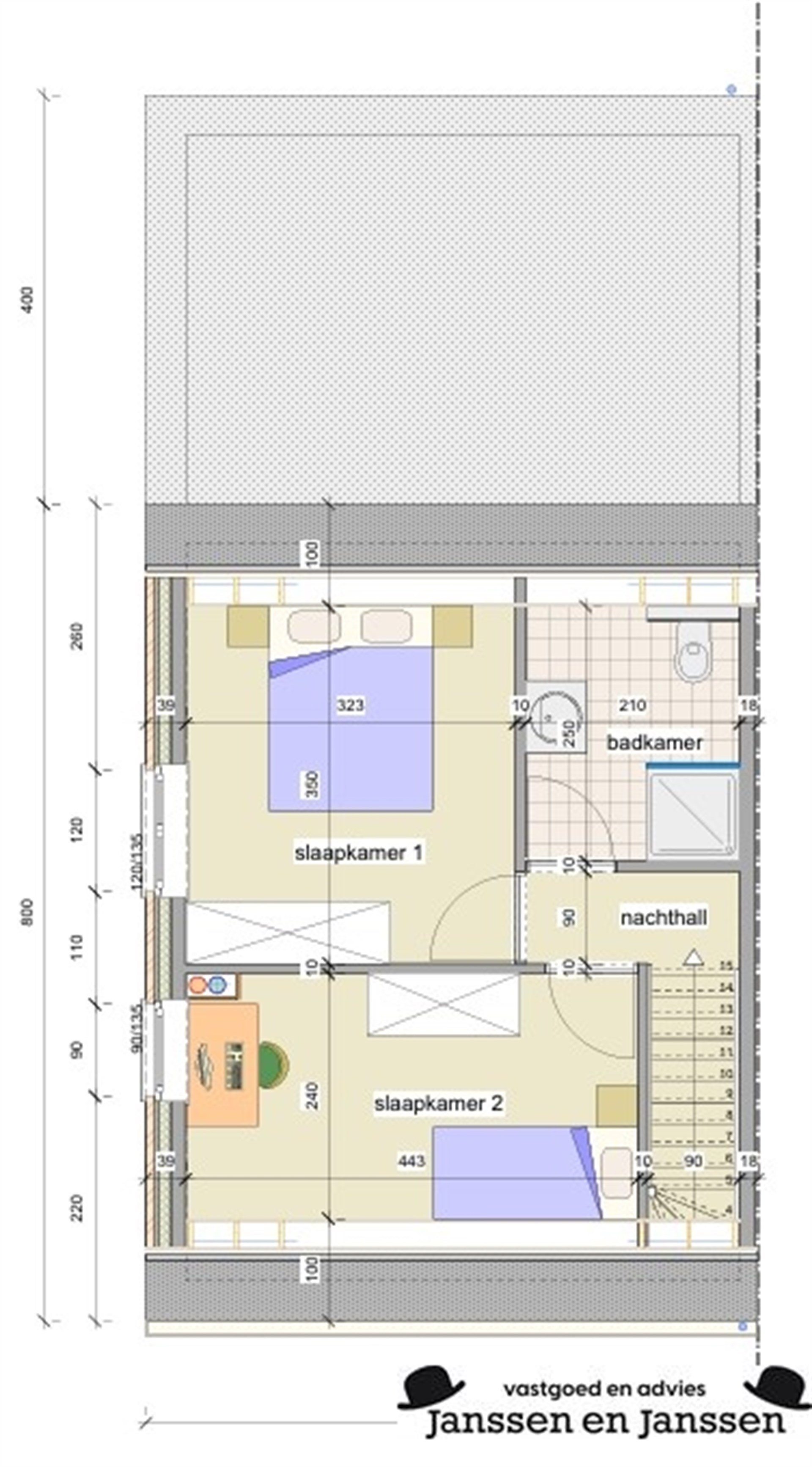 Nieuwbouwwoning met 2 slaapkamers op een perceel van 283 m² - foto 4