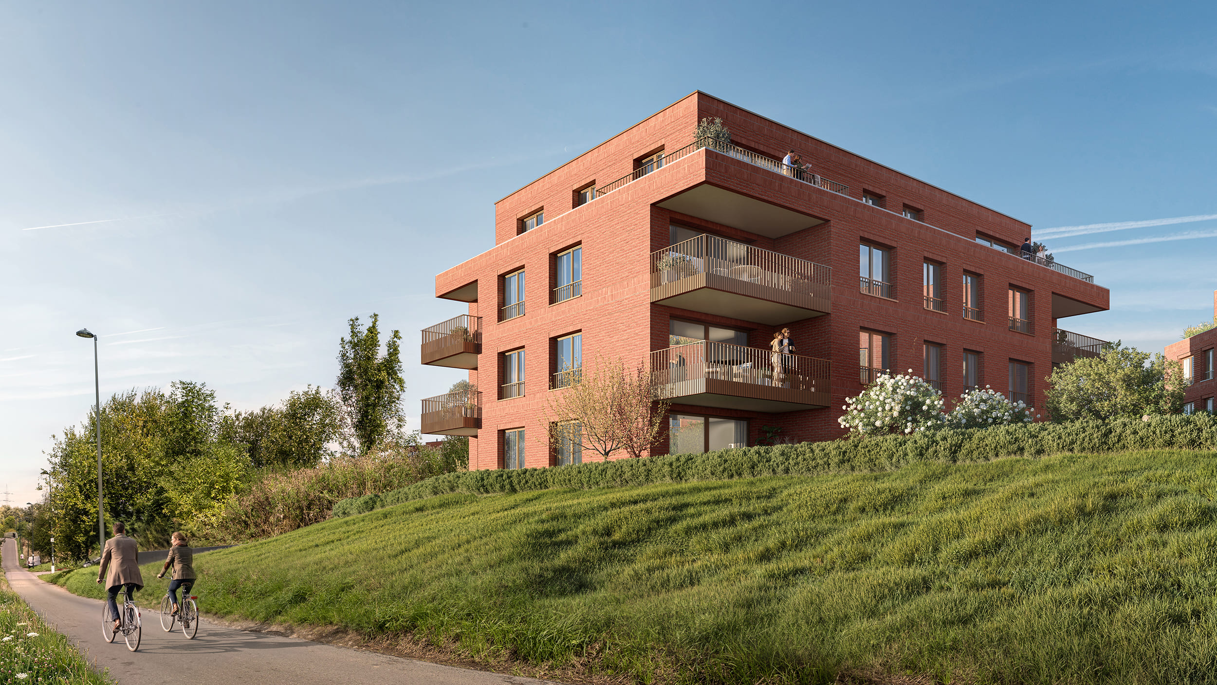 Ruim nieuwbouwappartement met 2 slaapkamers en terras - foto 4
