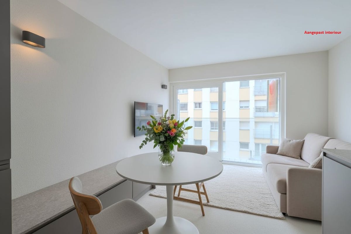 Prachtig gerenoveerde studio met slaaphoek en zijdelings zeezicht! - foto 2