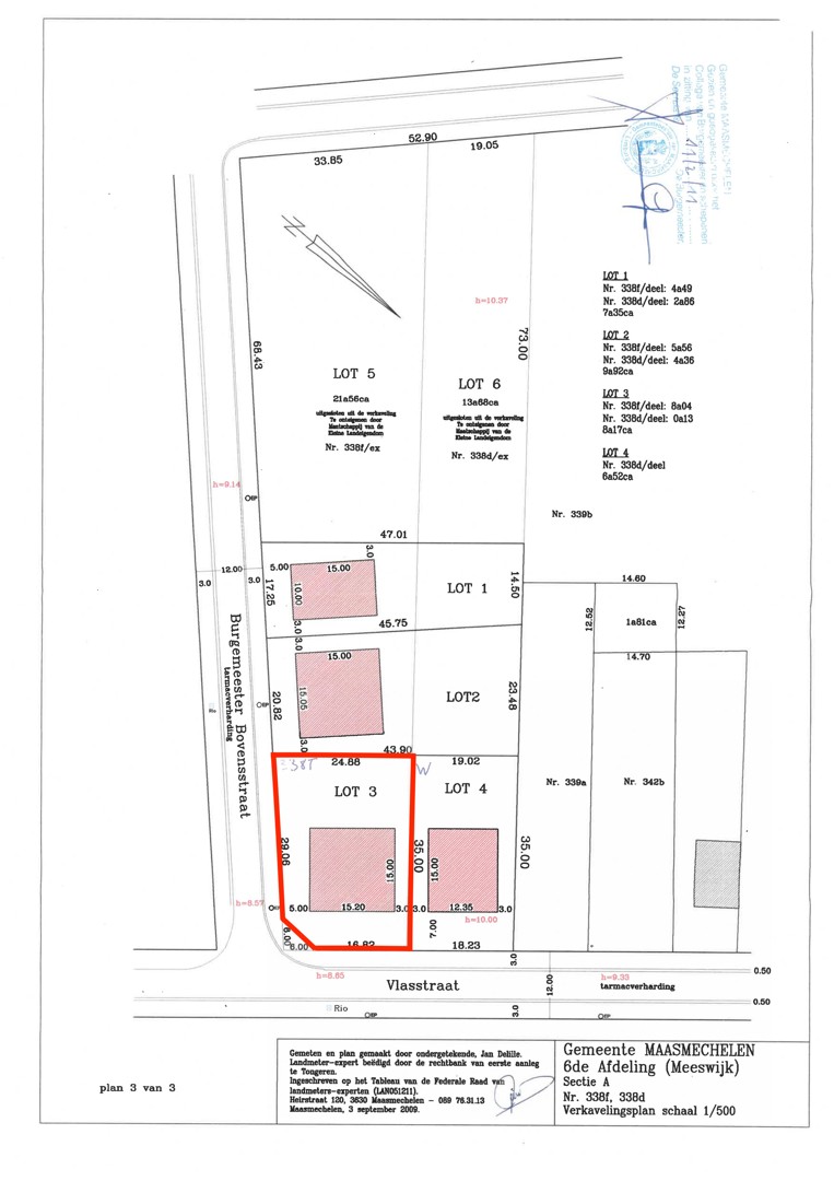 Bouwgrond van 8 are 17 ca voor open bebouwing in Meeswijk - foto 4