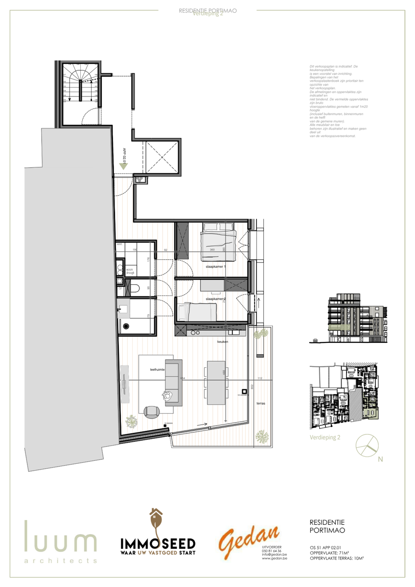 Appartement te koop in Oostende met 2 slaapkamers - foto 2