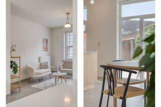 <span><span>Welkom in het rustige <strong>Voormezele</strong>. Deze charmante deelgemeente van Ieper kenmerkt zich door de <strong>groene omgeving en stilte</strong> eigen aan het platteland. De woning, gelegen in Voormezele Dorp 50, werd door de huidige eigenaars <strong>stevig onder handen genomen</strong> en verkeert in een <strong>uitmuntende staat</strong>. Het eigendom geniet van alle privacy, is <strong>volledig instapklaar</strong> en werd voorzien van alle hedendaags comfort.<br />De woning ligt bovendien op een boogscheut van het <strong>centrum van Ieper</strong>. Hier vindt u heel wat handels- en horecazaken en een ruime diversiteit aan supermarkten.<br /><br />Voor de genieters en sportievelingen: <strong>Voormezele-Dorp als start van recreatieve fietsroutes ( fietsknooppunt)</strong><br /><em>Rond Vlamertinge  -  In de schaduw van de Kemmelberg  -  Tabaksroute - Fietsen door bossen en langs waterlopen of langs de vele getuigen van WO I      - </em></span><em>adembenemende fietsroutes door historisch Abdij van Voormezele</em></span><br /><br /><span><span><strong><em><u>Indeling:</u></em></strong><br />We betreden de woning via de inkomhal met aparte (fietsen)berging en gastentoilet. De <strong>woonkamer met open keuken</strong> vormt één mooi geheel op het gelijkvloers.<br />Op de eerste verdieping vinden we de <strong>recente badkamer</strong> met inloopdouche en dubbele wastafel. Daarnaast zijn hier ook <strong>drie volwaardige slaapkamers</strong>.<br />Buiten heeft u ten slotte een <strong>gezellig terras met tuin</strong> en een tuinhuis.<br /><br /><strong><em><u>Wat maakt dit eigendom uniek?</u></em></strong></span></span>
<ul>
	<li><span><span><strong>Rustige ligging</strong> en toch dicht bij Ieper centrum;</span></span></li>
	<li><span><span>Volledig <strong>gerenoveerd</strong> met nieuwe keuken en nieuwe badkamer;</span></span>
	<ul>
		<li><span><span>Centrale verwarming met condensatieketel op aardgas </span></span></li>
		<li><span><span>Geïsoleerde woning</span></span></li>
		<li><span><span>Dubbele beglazing</span></span></li>
		<li><span><span>EPC-label B</span></span></li>
		<li><span><span>Zonnepanelen</span></span></li>
		<li><span><span>Laag kadastraal inkomen van 213 €</span></span></li>
		<li><span><span>Elektriciteit volledig nieuw en conform</span></span></li>
		<li><span><span>Ventilatiesysteem</span></span></li>
		<li><span><span>Geschilderd</span></span></li>
	</ul>
	</li>
	<li><span><span>3 volwaardige slaapkamers;</span></span></li>
	<li><span><span>Gezellige <strong>tuin met terras</strong>;</span></span></li>
	<li><span><span>Volledig <strong>instapklare woning;</strong></span></span></li>
	<li><span><span>Ideale starterswoning of als investering.</span></span></li>
</ul>
<span><span><u><em><strong>Indeling</strong></em></u><br /><strong>Gelijkvloers</strong></span></span>

<ul>
	<li><span><span>Inkomhal</span></span></li>
	<li><span><span>Berging/fietsenberging</span></span></li>
	<li><span><span>Toilet</span></span></li>
	<li><span><span>Lichtrijke leefruimte met zicht op de tuin</span></span></li>
	<li><span><span>Keuken</span></span></li>
</ul>
<span><span> <strong>1ste verdieping</strong></span></span>

<ul>
	<li><span><span>3 ruime slaapkamers</span></span></li>
	<li><span><span>Badkamer met inloopdouche en dubbele lavabo en toilet</span></span></li>
</ul>
<span><span> <strong>Zolderverdieping</strong></span></span>

<ul>
	<li><span><span>Bergruimte (mogelijkheid tot extra slaapkamer) en technieken</span></span></li>
</ul>
<span><span>Contacteer ons nu op het nummer <strong>051 501 151</strong> of mail naar <strong>info@diksimmo.be</strong> voor meer info en een bezoek ter plaatse.</span></span>