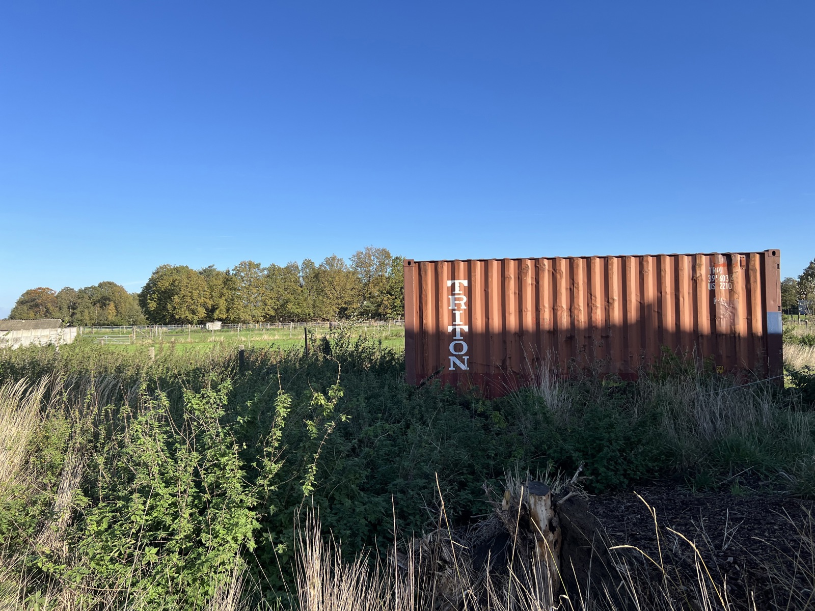 Bouwgrond voor OB (1.235m²) met achteraan agrarisch gebied - foto 4