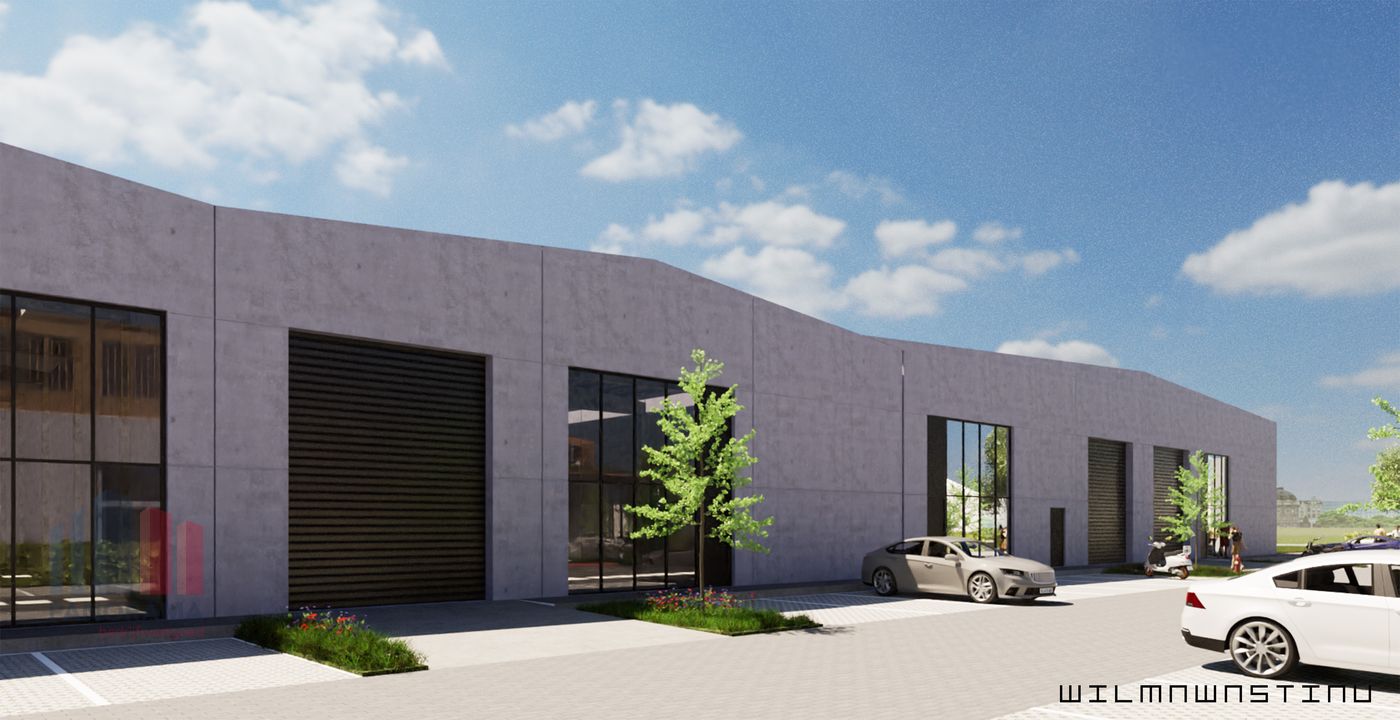 NIEUWBOUW KMO-UNIT VAN 647 m² TE KOOP - photo 1