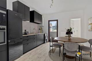 <p><span>In Armand Segerslei you live in a quiet bicycle street right in the center. Thanks to the excellent connections by bus, streetcar and train, you can be in Antwerp in no time, while by car you have easy access to the main entrance and exit roads. An ideal place for those who find peace and accessibility equally important.</span></p><p><span> </span></p><p><span>The apartment is part of a small building with only two units and is well maintained, so you can move in without any worries. The electricity is compliant, in 2023 was installed high efficiency glass in wood and there is a condensing gas boiler available — all positive assets.</span></p><p><span>This ideal starter apartment has a spacious living room with open kitchen of 41 m², a full bedroom of 12 m² and a bathroom of 4 m² with washbasin, toilet and shower cabin. The kitchen is fully equipped with all contemporary comfort and gives access to the east-oriented terrace of 5 m² — a fine added value to this cozy apartment.</span></p><p><span>Finally, a cellar storage room is at your disposal.</span></p><p><span>Looking for a ready-to-use starter apartment with terrace in a small building? Do not miss this opportunity! Living space 65 m² ref: gross floor area. EPC. For more info or a free estimate visit www.hansimmo.be</span></p><p><span> </span></p>