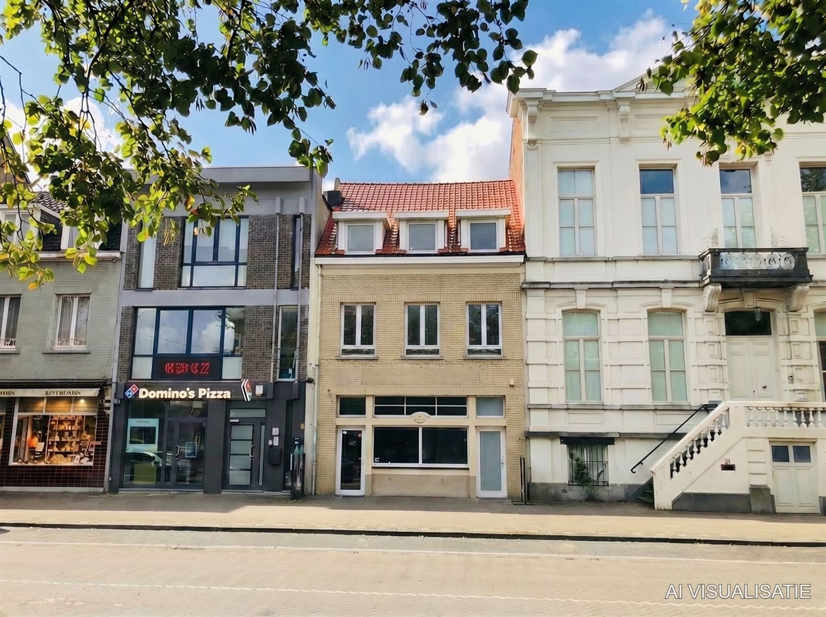 Polyvalent handelshuis met bovenwoonst aparte ingang en in 2 straten uitkomend. - foto 2