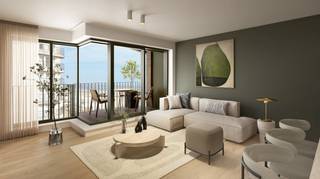 Welkom bij Residentie Sables d’Or, een exclusief nieuwbouwproject aan de Blankenbergse Zeedijk. Deze residentie biedt appartementen die perfect de balans vinden tussen moderne luxe en tijdloze architectuur. Elk appartement is ontworpen met oog voor comfort, stijl en duurzaamheid, en biedt een unieke woonervaring met hoogwaardige afwerkingen en een slimme indeling.<br /><br />Bij Residentie Sables d’Or geniet je van een aangename en energiezuinige warmteverdeling dankzij het gebruik van geothermische warmtepompen in combinatie met vloerverwarming. De residentie voldoet aan de recentste isolatienormen en is uitgerust met een ventilatiesysteem D, wat bijdraagt aan een optimaal binnenklimaat. De ramen zijn vervaardigd uit hoogwaardig, thermisch onderbroken ALU-profielen en voorzien van hoogrendementsglas. Het interieur wordt afgewerkt met een tegelvloer in alle ruimtes, met uitzondering van de slaapkamers, waar fineerparket of laminaat voorzien wordt. De open keuken en het sanitair worden uitgevoerd volgens de specificaties in het lastenboek. <br /><br />Daarnaast is er een ruime lift die toegang biedt tot alle verdiepingen, inclusief -1, waar de kelderruimtes zich bevinden. Deze kelderruimtes zijn afzonderlijk te koop, waardoor je extra opslagruimte kunt aanschaffen indien gewenst.<br /><br />Het pand is gelegen op niveau +7, kant Charlierhelling genietende van zijdelings zeezicht en zicht op Casinoplein en is opgebouwd uit inkomhal, toilet, leefruimte met open keuken en aangrenzend balkon, badkamer en berging. <br />Bruto oppervlakte plan +/- 59,6m² en +/- 4,2m² terras.<br /><br />Prijzen exclusief kosten, BTW en registratierechten<br /><br />Interesse?: Contacteer ons vrijblijvend: verkoop@agenceverburgh.be | 050/41 38 85