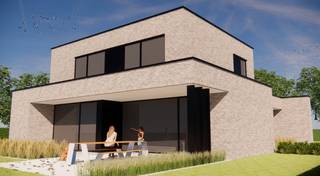 LAATSTE WONING.Kwalitatieve energiezuinige moderne nieuwbouwvilla met 4 slk, tuin en garage.Goedgelegen te Asper, nabij invalswegen, scholen en...