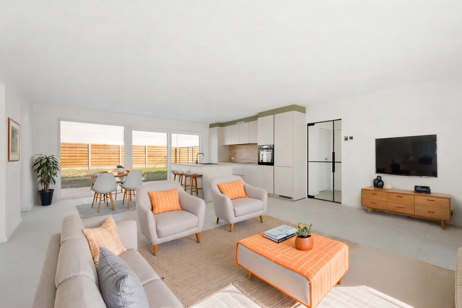 Halfopen nieuwbouwwoning (3 slpks) met carport - foto 5