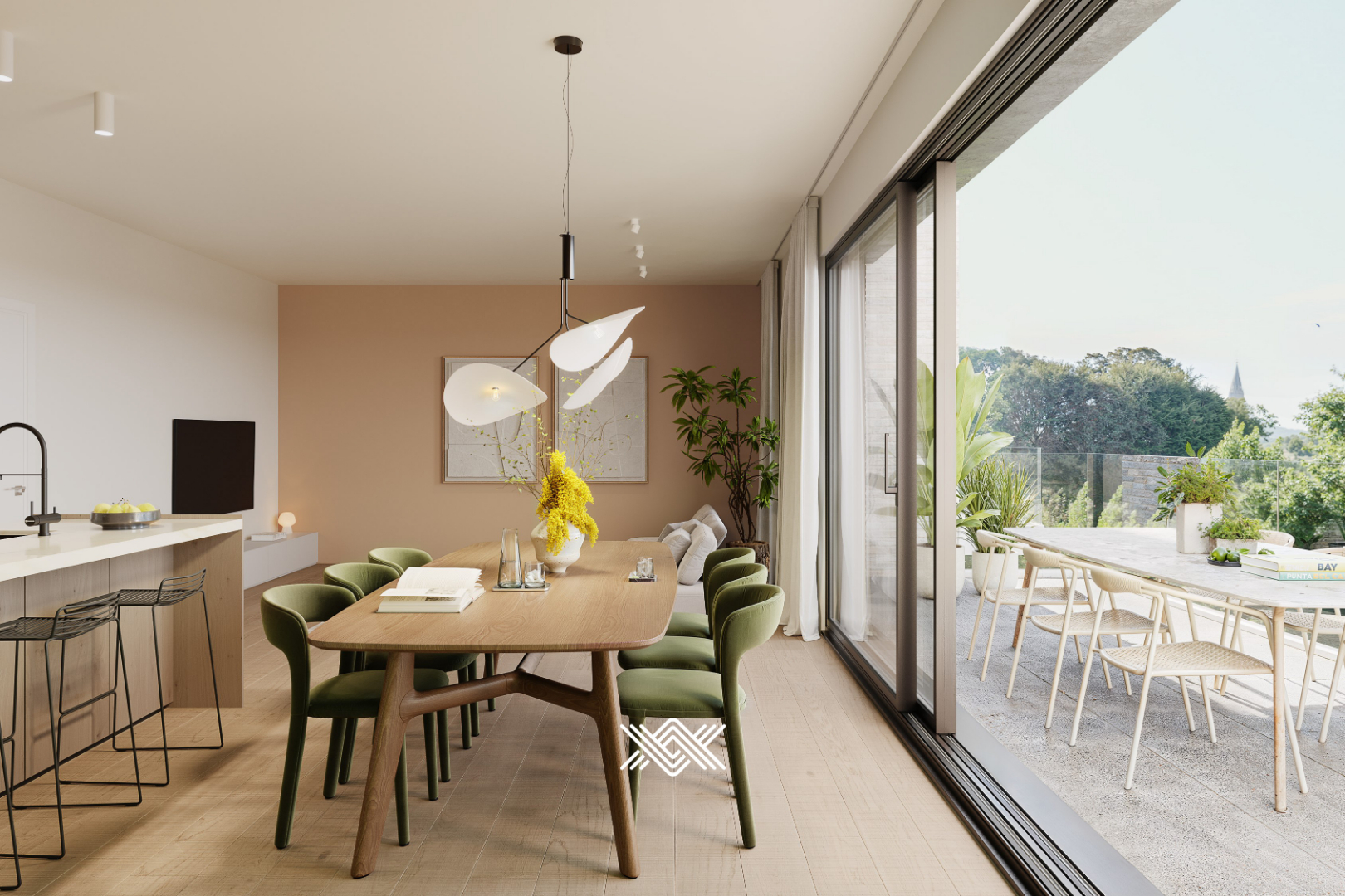 Tweeslaapkamerappartement op het gelijkvloers - foto 5