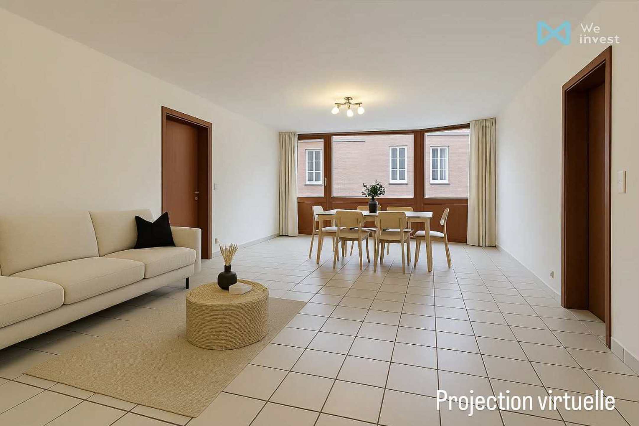 Licht appartement met 2 slaapkamers in het centrum - foto 3