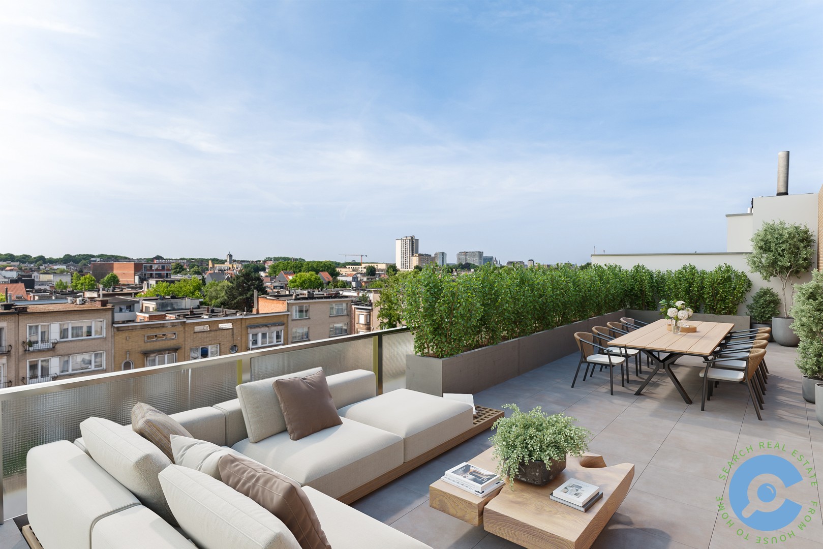 Zonnige penthouse met 2 ruime terrassen en garage! - foto 1