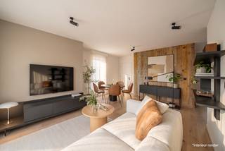 Voor meer info en foto’s, surf naar www.swevers.be – Op Markt 17 bus 7 in Heppen bevindt zich dit ruime appartement met een bewoonbare oppervlakte van 55 m². Het appartement dateert van 1996, verkeert in opgefriste staat en combineert een praktische indeling met twee aangename terrassen. De leefruimte van maar liefst 42,46 m² vormt het centrale gedeelte van het appartement en biedt voldoende plaats voor een volwaardige zit- en eethoek. Aansluitend bevindt zich de gedeeltelijk open keuken van 6,21 m². Grote raampartijen zorgen voor veel contact met het langgerekte terras, dat zich over nagenoeg de volledige breedte van het appartement uitstrekt. Verder beschikt het appartement over één slaapkamer van 9,67 m², met toegang tot een tweede en ruimer terras. Naast de slaapkamer ligt de badkamer met douche en wastafel. Het toilet bevindt zich praktisch in een afzonderlijke ruimte. Extra comfort wordt geboden door airconditioning, jaloezieën, lift in het gebouw en aparte garagebox. Ook de ligging is praktisch: restaurants bevinden zich vanaf circa 100 meter, openbaar vervoer op 300 meter, scholen op 450 meter en winkels op ongeveer 650 meter. De snelwegen liggen op circa 8 kilometer. Een ruim appartement met een grote living, twee terrassen en een centrale ligging in Heppen. Ideaal voor wie comfortabel wil wonen met alle nodige voorzieningen binnen handbereik. Voor meer informatie, bel 011 255 155. Bron bewoonbare oppervlakte: EPC – verslag.