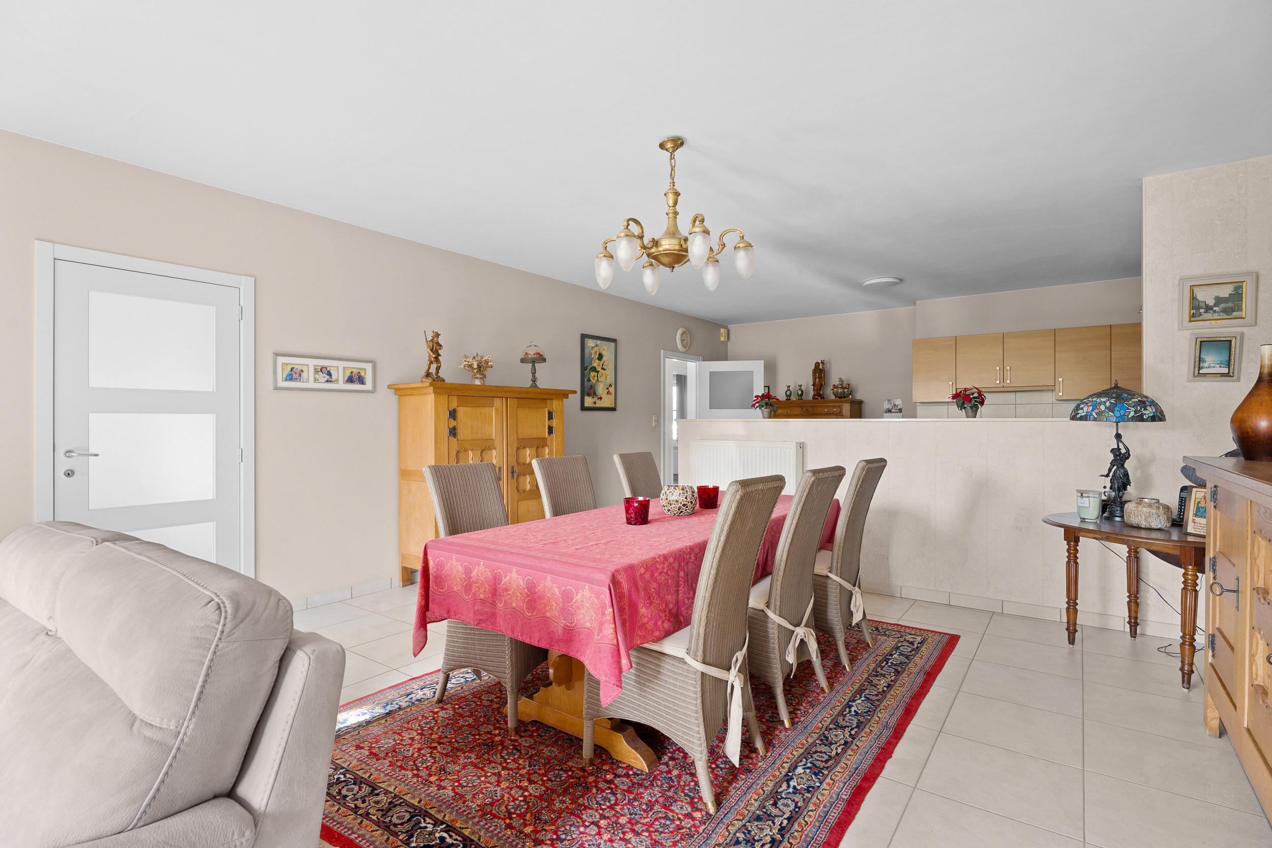 Gelijkvloers app. met 3 slaapkamers, tuin, terras &amp; garage - foto 5