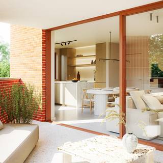 <strong>LANCERINGSVOORWAARDEN</strong><br /><br />Dit één slaapkamer appartement is gelegen op het gelijkvloers van een kleinschalig gebouw bestaande uit 6 appartementen.<br />Dit lichtrijk appartement geniet van volgende indeling: <br />Bij het betreden van dit appartement komt u in een afgesloten inkomhal met ruimte voor een vestiaire, die toegang biedt tot een apart toilet en de leefruimte met open keuken. <br />Via de nachthal geraakt u tot een grote technische berging alsook uw slaapkamer met en-suite badkamer. <br />Tot slot beschikt dit appartement nog over een zuidgeorienteerd terras.  <br /><br />De ondergrondse parkeergarage biedt plaats aan wagens en kelderbergingen en bovengronds kan u zelfs bakfietsstelplaatsen terugvinden, zodat zowel autobestuurders als fietsers hier vlot hun weg vinden. Bovendien bevindt het openbaar vervoer zich op wandelafstand en is er een uitstekende ontsluiting naar de ring van Lier. Een wandeling of fietstocht maken langs de Nete? Dan kan u gebruikmaken van de Rijenweg, een voetweg dat langs residentie Reyenhof loopt. <br /><br />De verkoop geschiedt onder BTW op het constructie-aandeel en registratierechten op het grondaandeel en onder de voorwaarden van de wet Breyne. <br />Voor meer informatie, aarzel niet ons te contacteren op nummer 03/337.50.70 of surf naar www.vbvastgoed.be/nieuwbouw