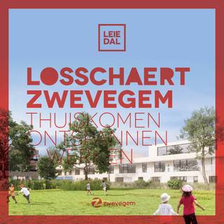 bouwkavel (443m²) gelegen binnen recente woonverkaveling Losschaert in Zwevegem. Geschikt voor ruime halfopenbebouwing, bestaande uit 2 bouwlagen met een hellend dak met carportzone. Zuidelijk geöriënteerde tuin, met zone voor tuinberging. Rustig gelegen, geen doorgaand verkeer.<br /><br />Rustig en toch vlot bereikbaar: op 5 min van het op- en afrittencomplex Kortrijk-oost (E17/R8) en via fietsverbindingen onmiddelijk op de fietssnelweg. Centrum Zwevgem met alle aanbod, winkels, scholen en recreatie ligt met de fiets op amper 5 min, ook het centrum van Kortrijk bereik je met de fiets op amper 10 min.<br />Verademen in het groen doe je in het recreatiedomein De Gavers in Harelbeke, met de fiets 10 miin.<br /> <br />Je bouwt hier zelf, geen vaste ontwikkelaar, je kiest zelf je aannemer of bouwfirma. Je ontwerpt, samen met de gekozen architect uit de architectenpool, je eigen woning volgens eigen wensen en budget, weliswaar rekening houdend met de verkavelingsvoorschriften die er van toepassing zijn. <br /><br />Interesse? laaste 5 percelen - bekijk alles op https://www.leiedal.be/woonzone/losschaert