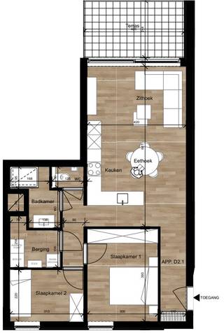 Net aan de rand van het centrum te Tongeren, in onze nieuwbouwresidentie Florus, hebben we nog enkele mooie 2-slaapkamerappartementen te koop! Appartement D21 bijvoorbeeld beschikt over 2 ruime slaapkamers en heeft een aangenaam terras. Dit nieuwbouwappartement beschikt over een eigen warmtepomp en PV-panelen om zo uw energiefactuur tot een minimum te beperken. Een groot pluspunt is de centrale ligging op slechts 5 minuten van het gezellige stadscentrum en kortbij de af- en oprit van de E313... Kortom, ideaal als toekomstige woonst of duurzame en kwalitatieve investering! (6% BTW mogelijk)<br /><br />Voor meer informatie ontvangen we u graag op ons kantoor. Aarzel niet om uw contactgegevens achter te laten of om Elien Mombaerts rechtstreeks te bellen op het nummer 0470/38.21.30.