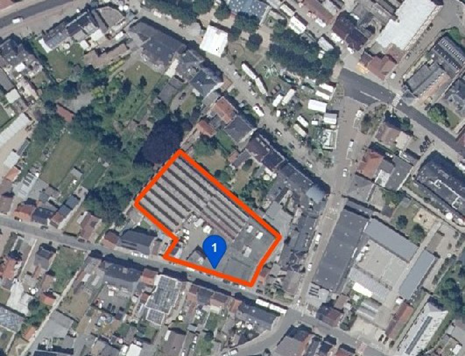 Projectgrond van 3074 m² nabij centrum Schellebelle - foto 2