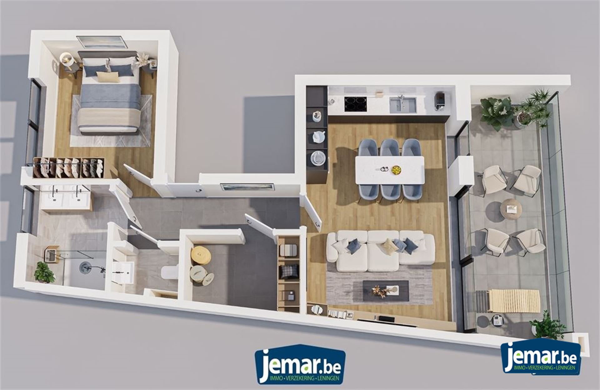 Apartment for sale in Maasmechelen with 1 bedroom - photo 1