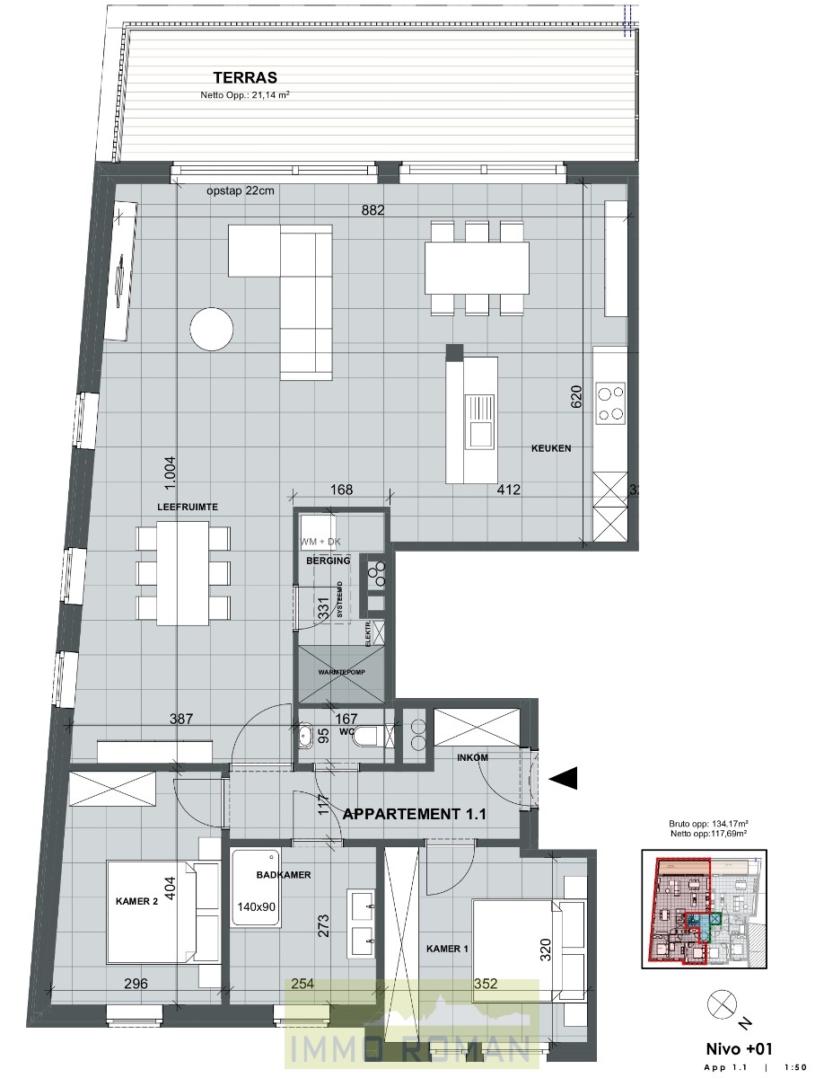 2 slaapkamer appartement te Anzegem! - foto 3
