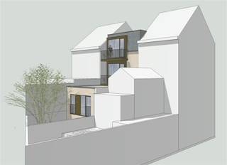 <p><span>VERGUND RENOVATIEPROJECT MET 3 WOONEENHEDEN IN ANTWERPEN</span></p><p><span>Interessante investeringsopportuniteit in de Lange Beeldekensstraat 10 te Antwerpen. Het pand werd reeds volledig gestript en beschikt over een bekomen omgevingsvergunning voor de transformatie naar een meergezinswoning met 3 wooneenheden.</span></p><p><span>Vergunde indeling:</span></p><ul><li><span>Kelder met afvallokaal (4 m²), privatieve bergingen, meterlokalen en nieuwe keldertrap. </span></li><li><span>Ruime duplexwoning met 3 slaapkamers, netto vloeroppervlakte van ca. 125 m² en een tuin van ca. 30 m². </span></li><li><span>Studio op de 2de verdieping van ca. 35 m² met terras van 4 m². </span></li><li><span>Studio op de 3de verdieping van ca. 35 m² met terras van 4 m². </span></li></ul><p><span>De vergunning omvat onder meer de sloop en heropbouw van de achterbouw, een nieuwe mansarde, vernieuwde voorgevel en de installatie van warmtepompen.</span></p><p><span>Troeven:</span><span><br />Vergund project onmiddellijk uitvoerbaar<br />Pand volledig gestript<br />Rustige, vernieuwde straat nabij het De Coninckplein<br />Op wandelafstand van Centraal Station en de ZOO<br />Uitstekende verhuur- en investeringsmogelijkheden</span></p><p><span>Een unieke kans voor investeerders of ontwikkelaars die op zoek zijn naar een project met beperkte vergunningsrisico's en een uitstekende ligging.</span></p><p><span>Interesse in dit pand? Neem contact op via 036466655 of info@sinjoor.be</span></p>