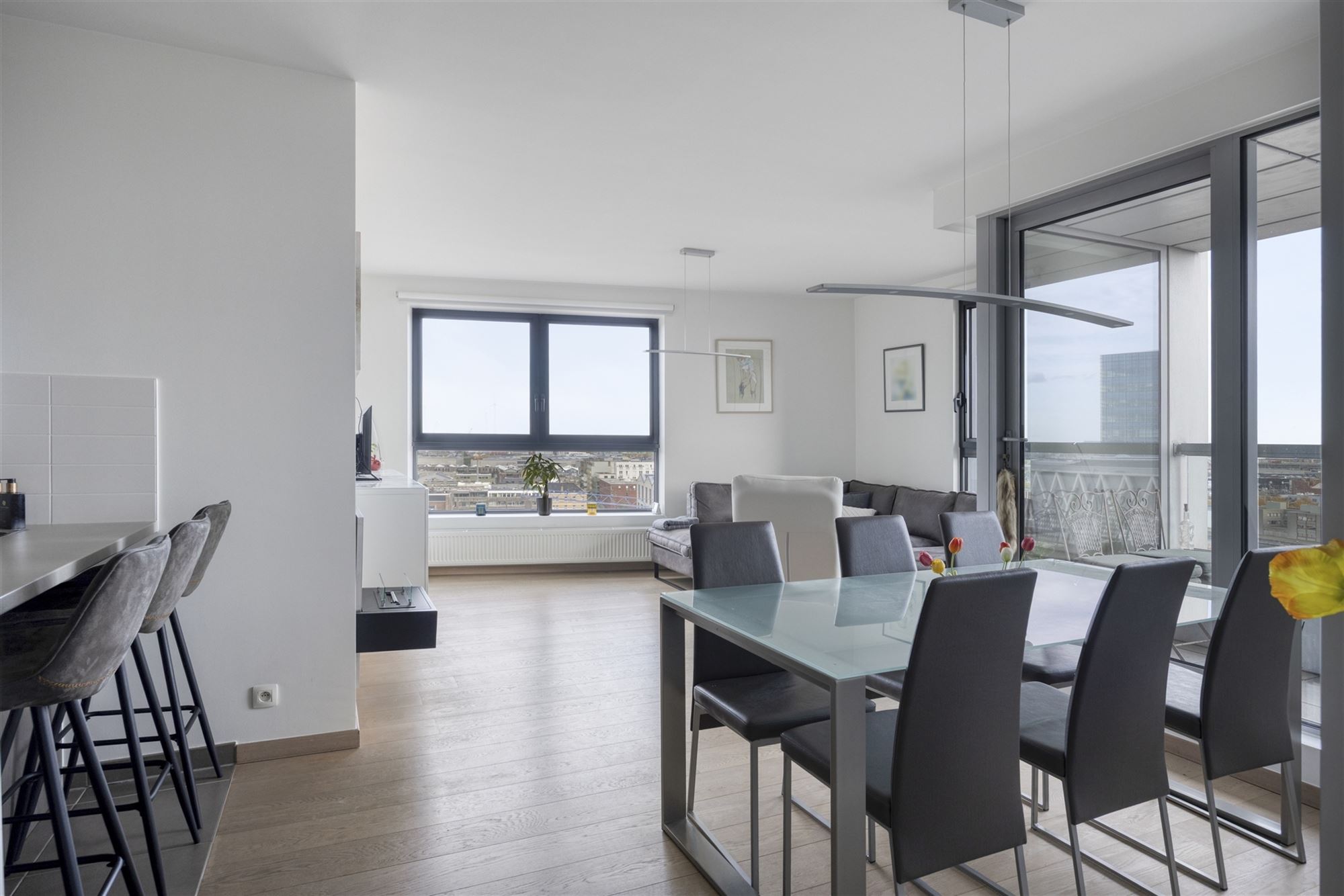 Instapklaar appartement met 2 slpks met terras in centrum Antwerpen - foto 5