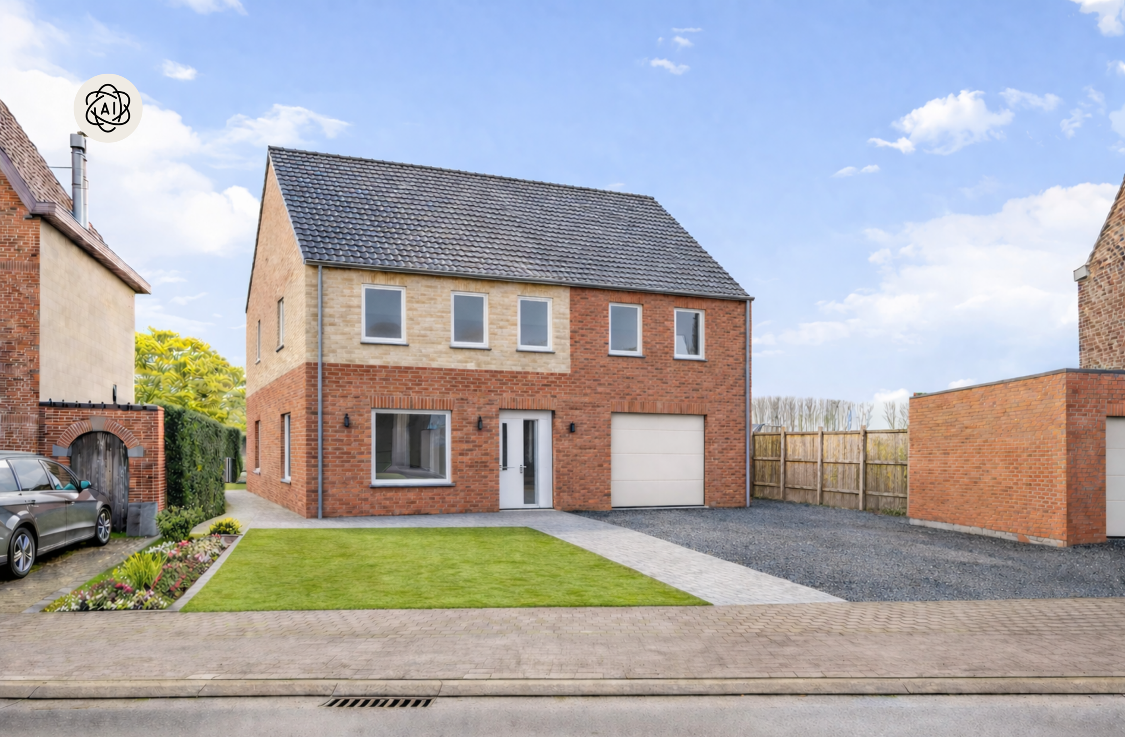 Bouwgrond van 1.370m² in Berchem (Kluisbergen) - foto 3