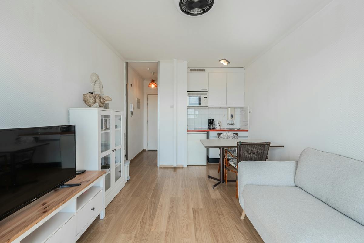 Zonnige studio met terras en magnifiek zicht op de duinen - foto 5